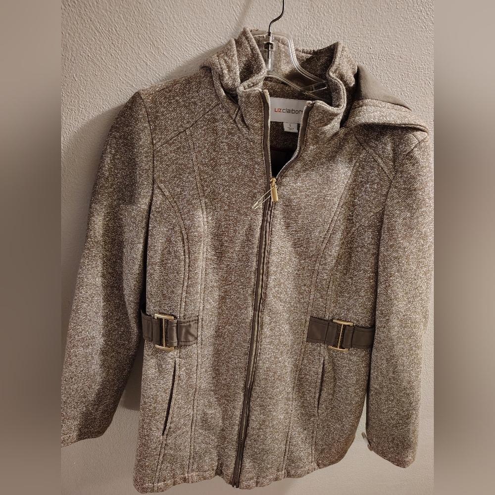 NWOT Claiborne Women's Gray Jacket Size S